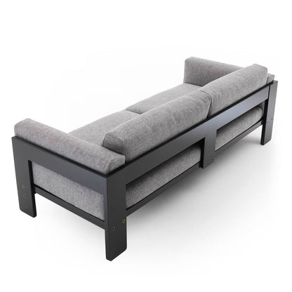 Bastiano 3 Seat Sofa 220cm | Hallingdal 130 Light Grey Fabric