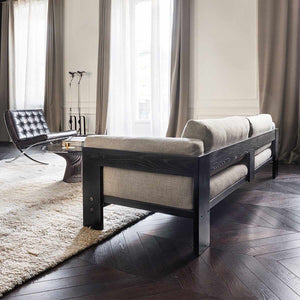 Bastiano 3 Seat Sofa 220cm | Beige 08 West Fabric Upholstery