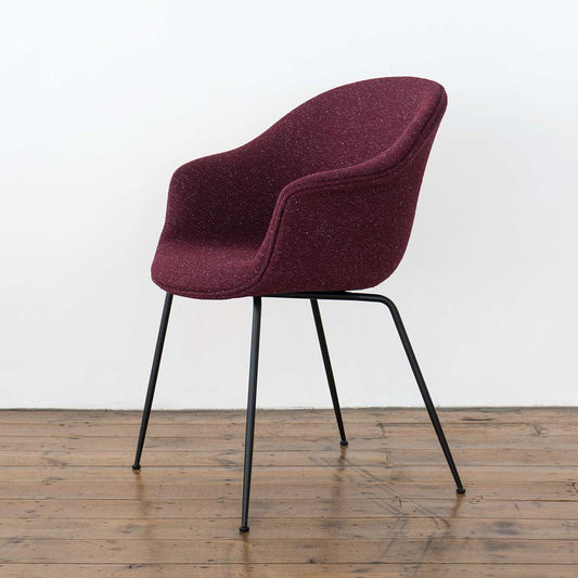 Bat Dining Chair | Plum 654 Canvas Upholstery