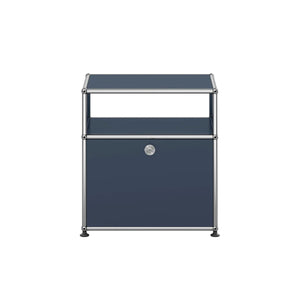 USM Bedside Unit | Anthracite Lacquer Panels