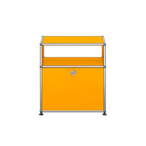 USM Bedside Unit | Golden Yellow Lacquer Panels