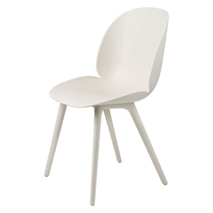 Beetle Outdoor Dining Chair | Alabaster White Plastic