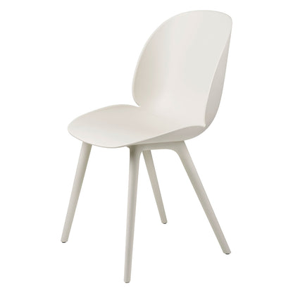 Beetle Outdoor Dining Chair | Alabaster White Plastic