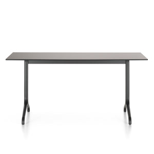 Belleville Rectangular Table | Black Top and Base