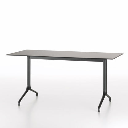 Belleville Rectangular Table | Black Top and Base