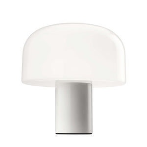 Bellhop Glass T Table Lamp | White