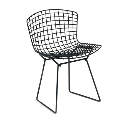 Bertoia Side Chair | Black Rilsan Coated Frame