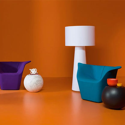 Big Shadow Lamp | White Fabric