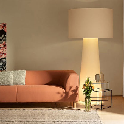 Big Shadow Lamp | White Fabric