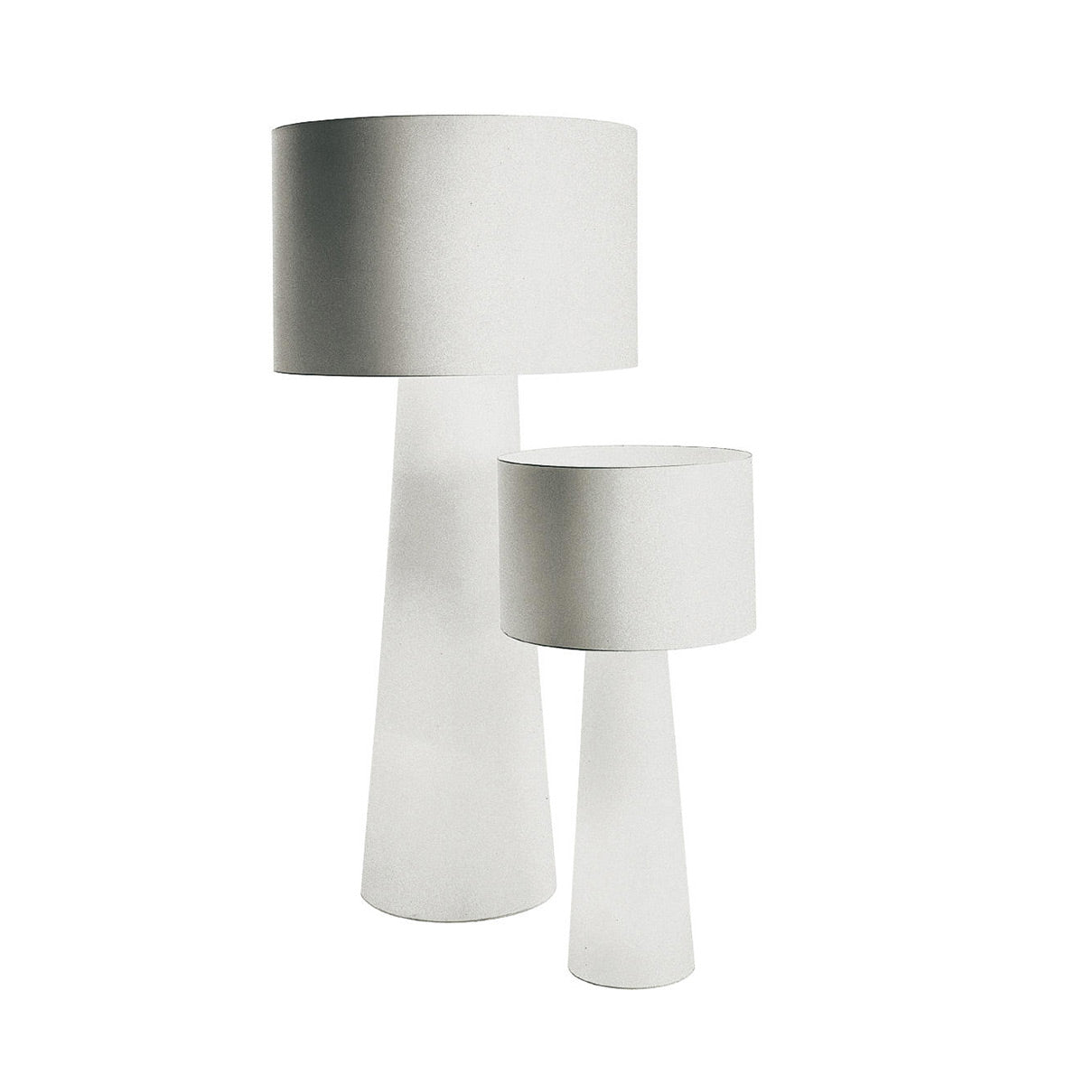 Big Shadow Lamp | White Fabric