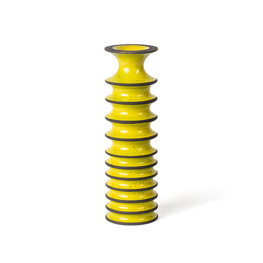 Revolver Column Vase 1 | Yellow