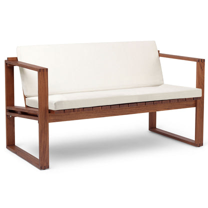 BK12 Outdoor Sofa | Untreated Solid Teak Frame