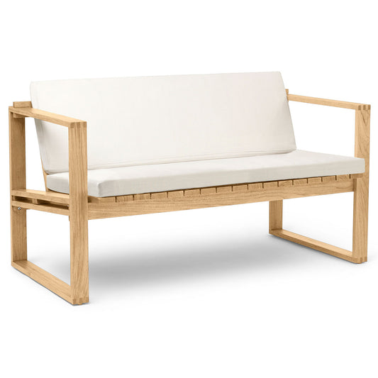 BK12 Outdoor Sofa | Untreated Solid Teak Frame