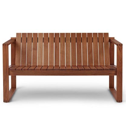 BK12 Outdoor Sofa | Untreated Solid Teak Frame