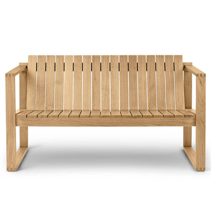 BK12 Outdoor Sofa | Untreated Solid Teak Frame