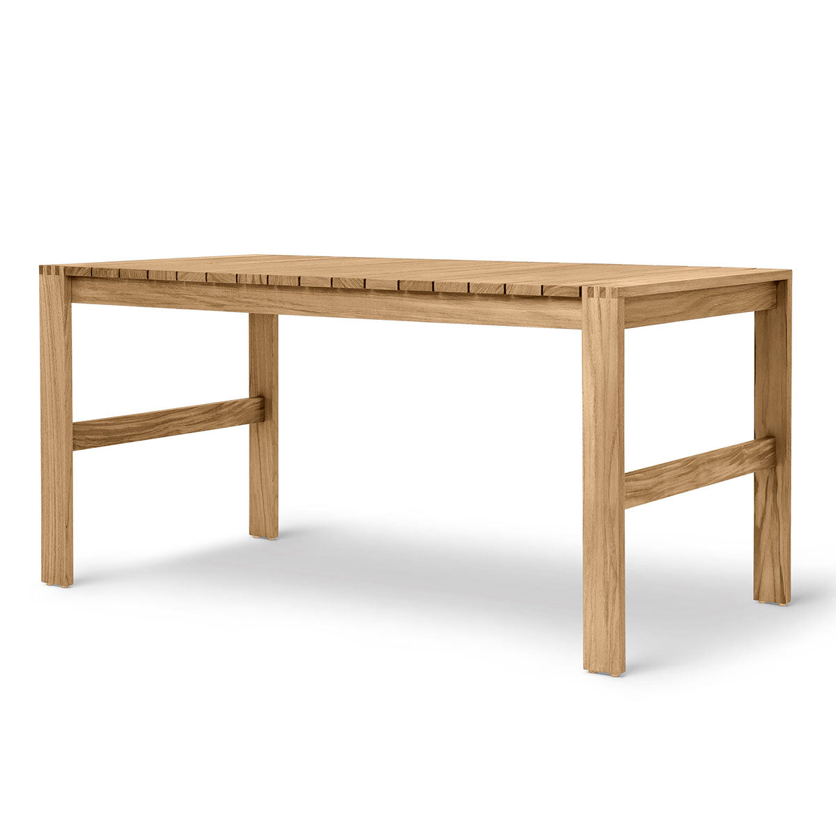 BK15 Outdoor Dining Table | Untreated Solid Teak