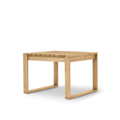 BK16 Outdoor Side Table | Untreated Solid Teak