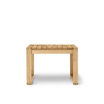 BK16 Outdoor Side Table | Untreated Solid Teak