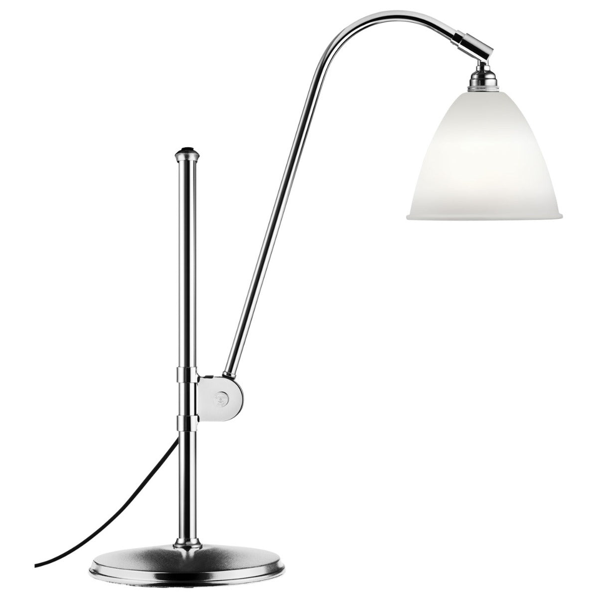 BL1 Table Lamp | Bone China Shade Chrome Base