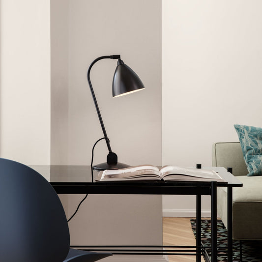 BL2 Desk Lamp | Black Brass Shade and Base