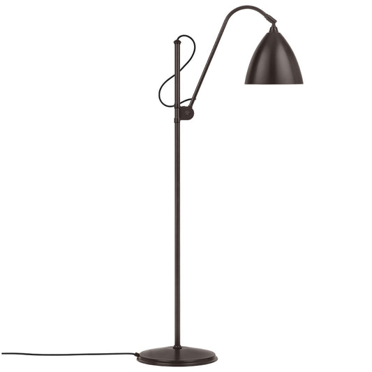 BL3 Floor Lamp | Black Brass Shade and Base