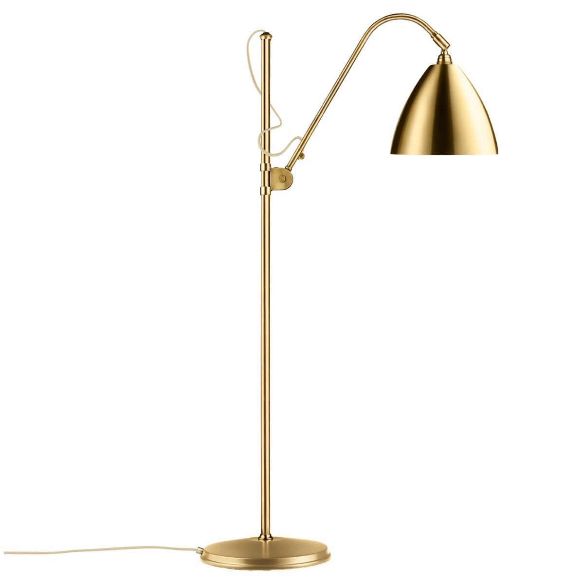 BL3 Floor Lamp | Shiny Brass Shade and Base