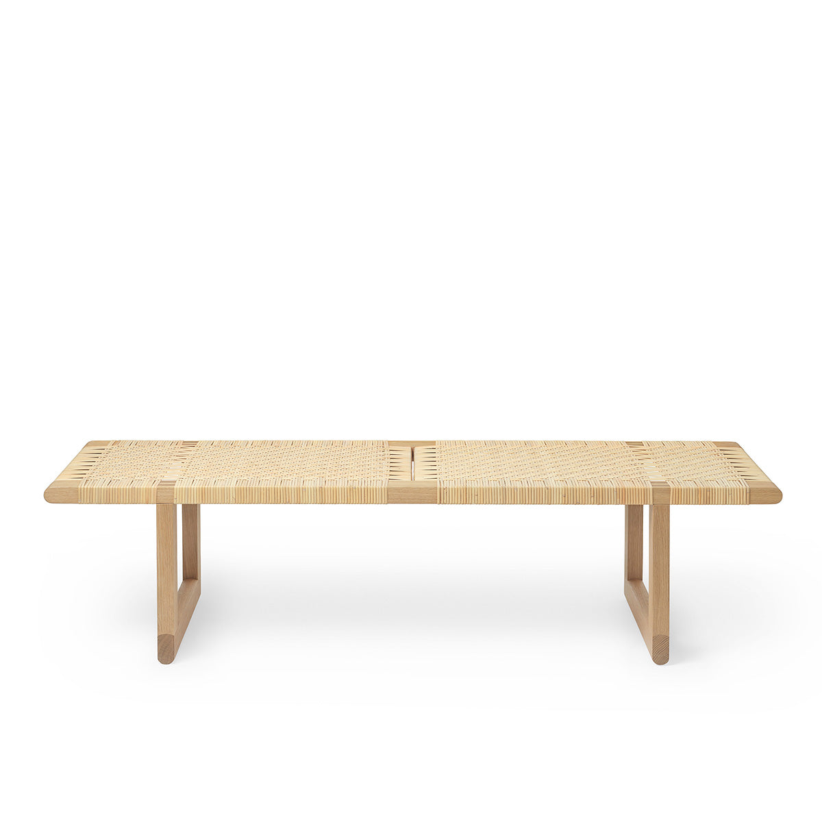 BM0488L Table Bench | Rattan Top