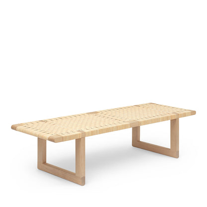BM0488L Table Bench | Rattan Top