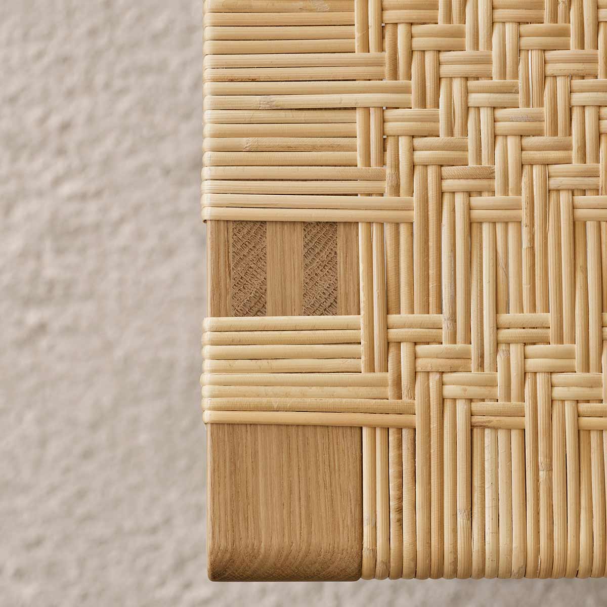 BM0488L Table Bench | Rattan Top