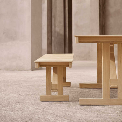 BM1871 Outdoor Bench | Teak Frame