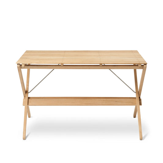 BM3670 Outdoor Table | Untreated Solid Teak