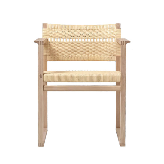 BM62 Cane Wicker Armchair | Natural Cane Wicker Seat