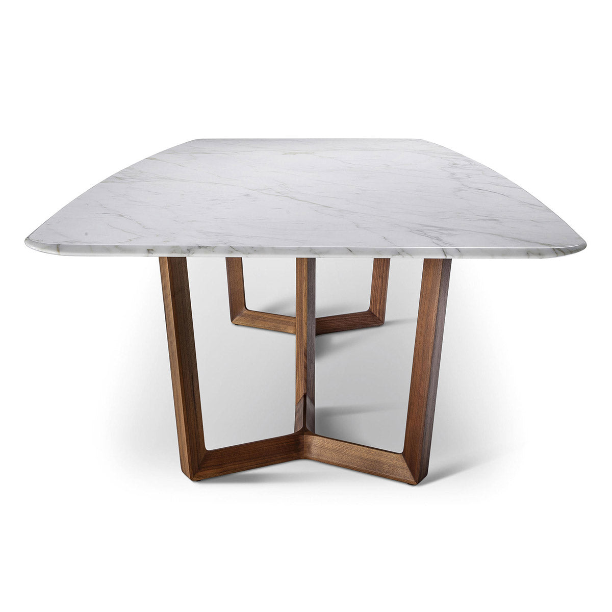 Bolero Ravel Dining Table | Calacatta Semi Brilliant Marble Top