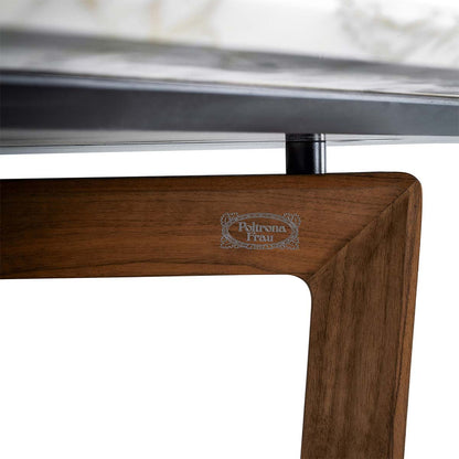 Bolero Ravel Dining Table | Calacatta Semi Brilliant Marble Top