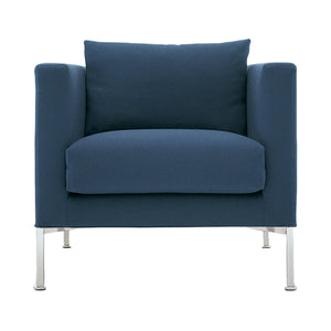 Box Armchair | Blue Black 05 Tosca Upholstery