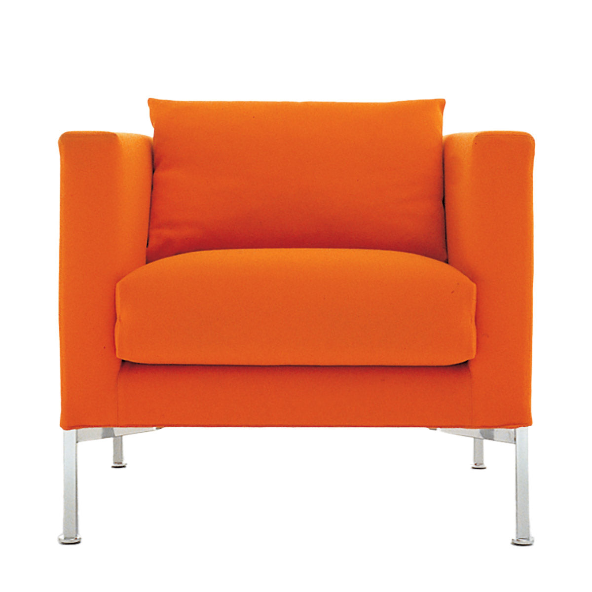 Box Armchair | Brick Red 36 Tosca Upholstery