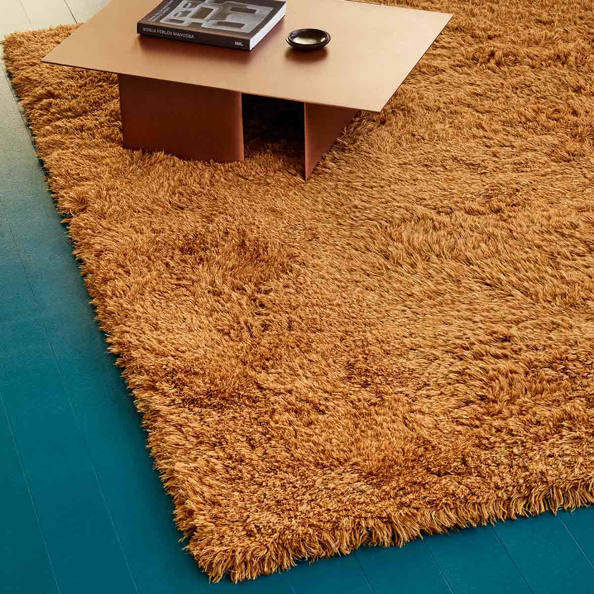 Bravoure 60 Tufted Rug 270cm | Olive Brown 100% Pure New Zealand Wool 0910
