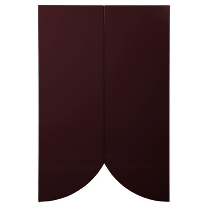 Bridges Cabinet Curtain | Large in Aubergine Gloss Lacquer
