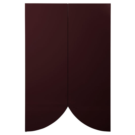 Bridges Cabinet Curtain | Large in Aubergine Gloss Lacquer