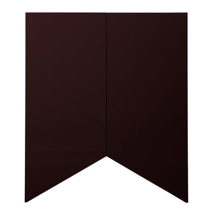 Bridges Cabinet Triangle | Medium in Aubergine Gloss Lacquer