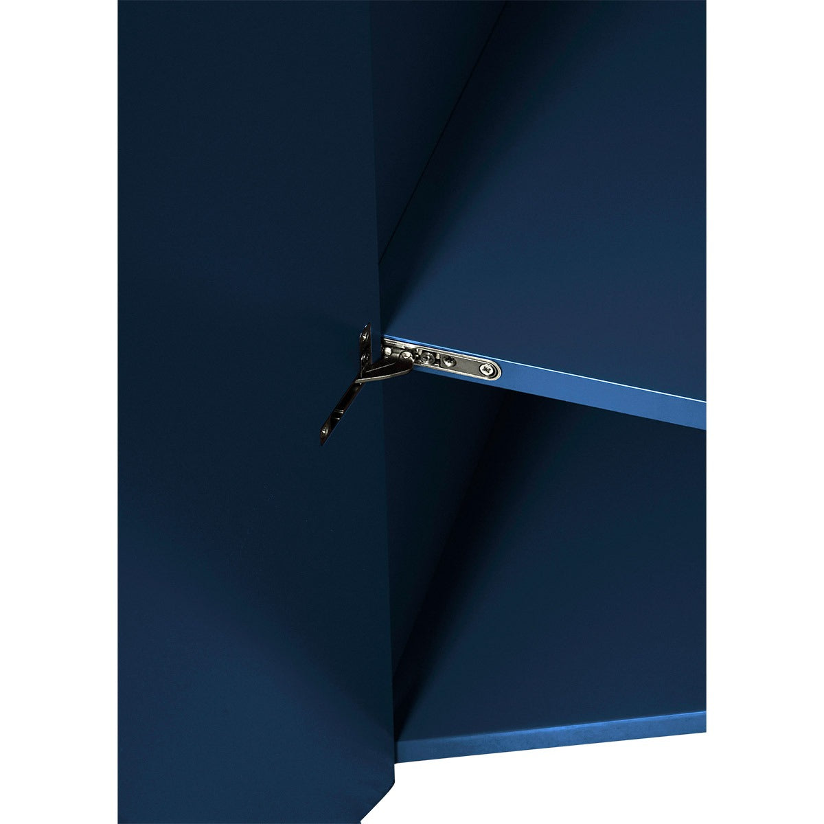 Bridges Cabinet Arch | Small in Blue Gloss Lacquer
