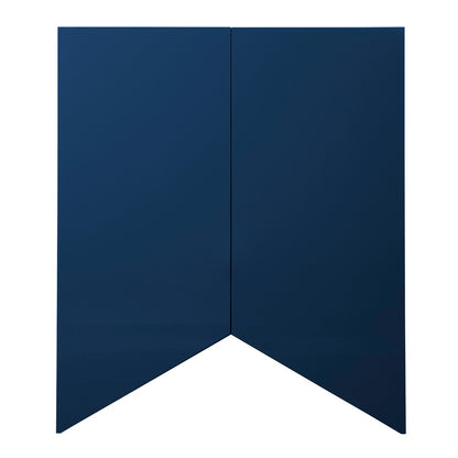 Bridges Cabinet Triangle | Medium in Blue Gloss Lacquer