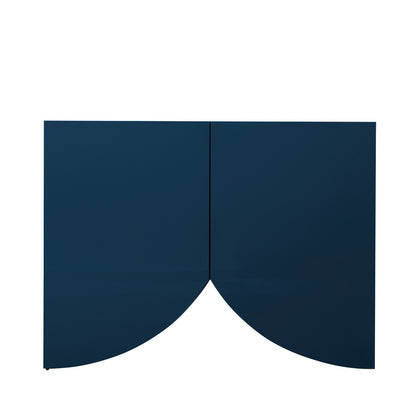 Bridges Cabinet Curtain | Small in Blue Gloss Lacquer