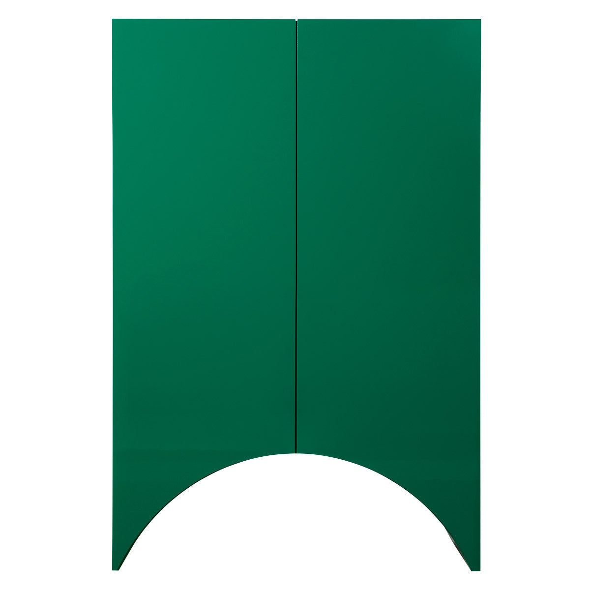 Bridges Cabinet Arch | Large in Green Gloss Lacquer