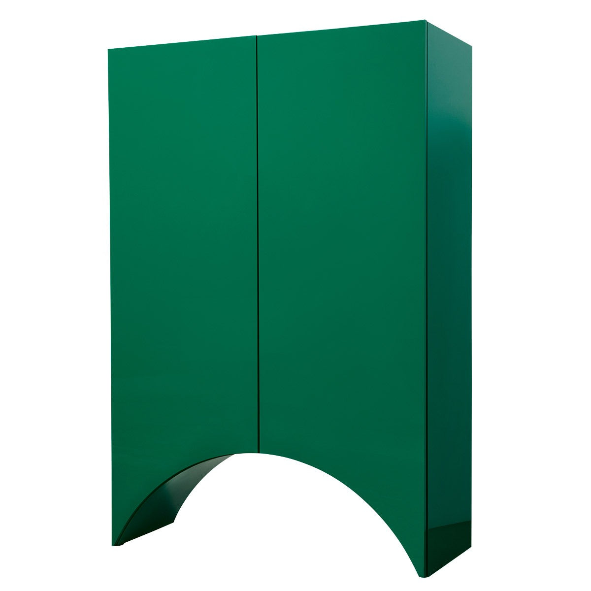 Bridges Cabinet Arch | Large in Green Gloss Lacquer
