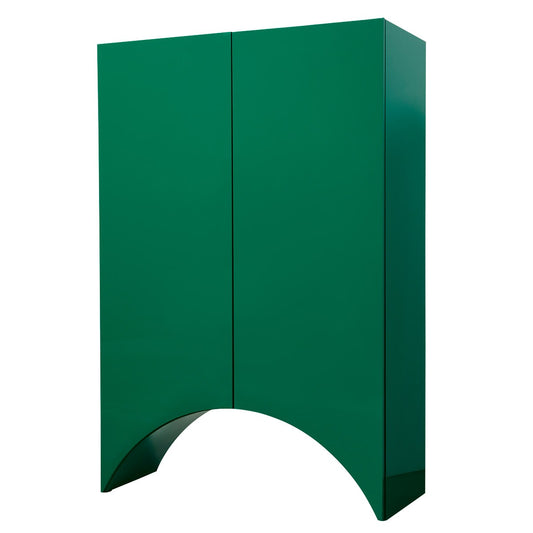 Bridges Cabinet Arch | Large in Green Gloss Lacquer