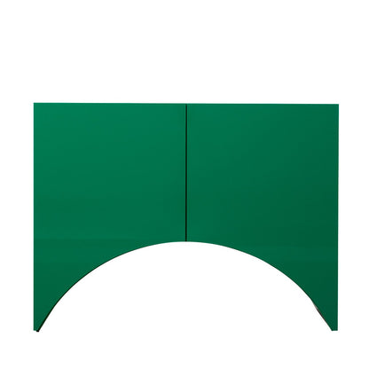 Bridges Cabinet Arch | Small in Green Gloss Lacquer
