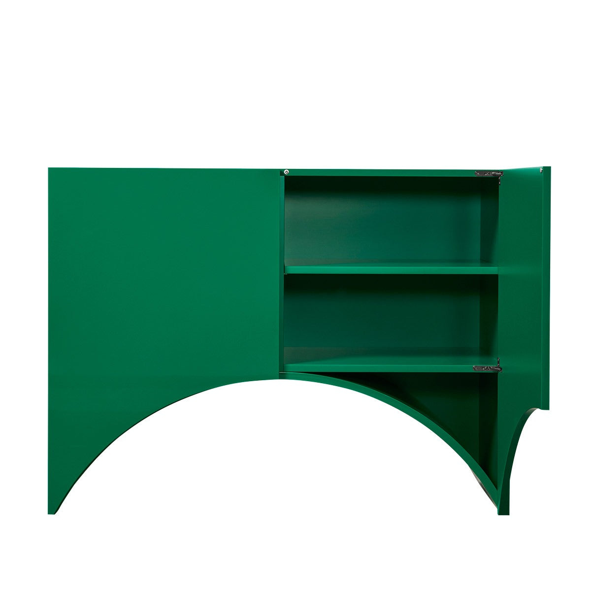 Bridges Cabinet Arch | Small in Green Gloss Lacquer