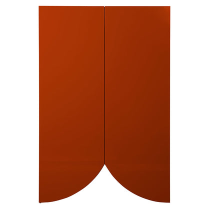 Bridges Cabinet Curtain | Large in Red Gloss Lacquer