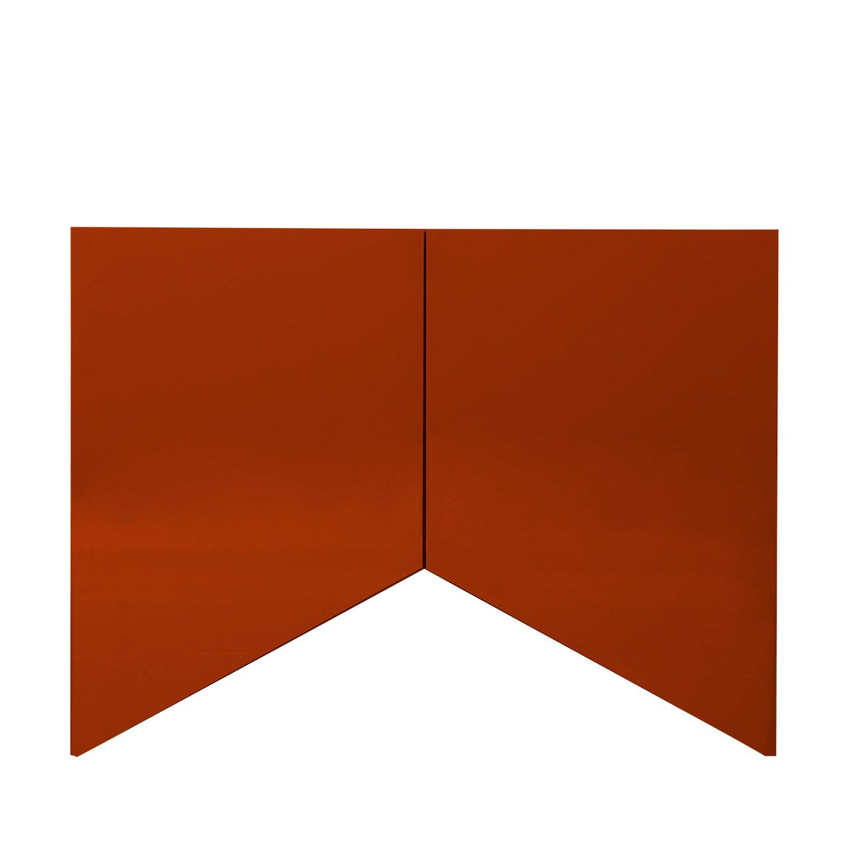 Bridges Cabinet Triangle | Small in Red Gloss Lacquer